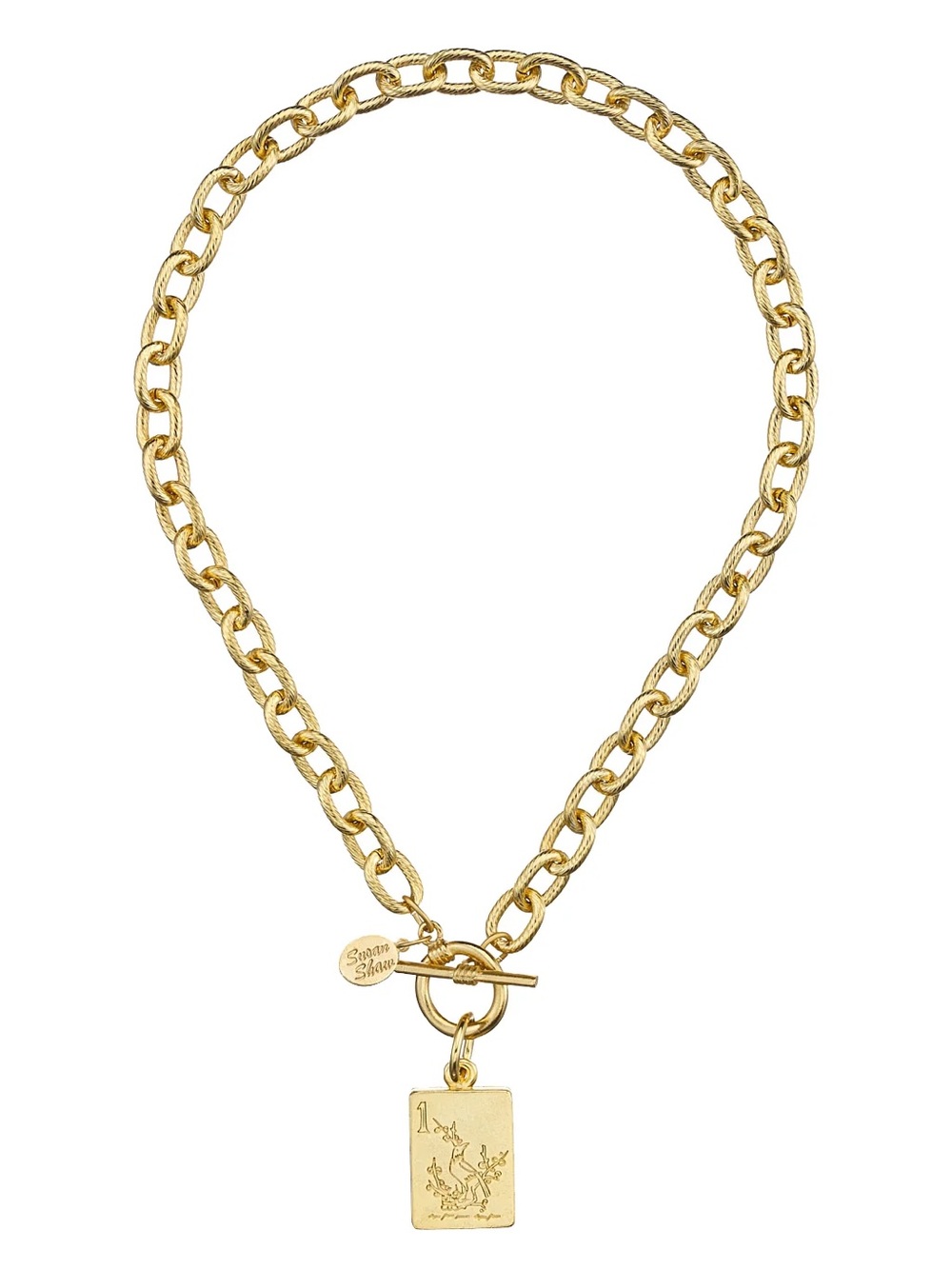 Susan Shaw mahjong necklace